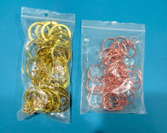Key rings, keychains, crafting supplies for keychains, DIY keyring, diy keychain hardware, bulk keychain