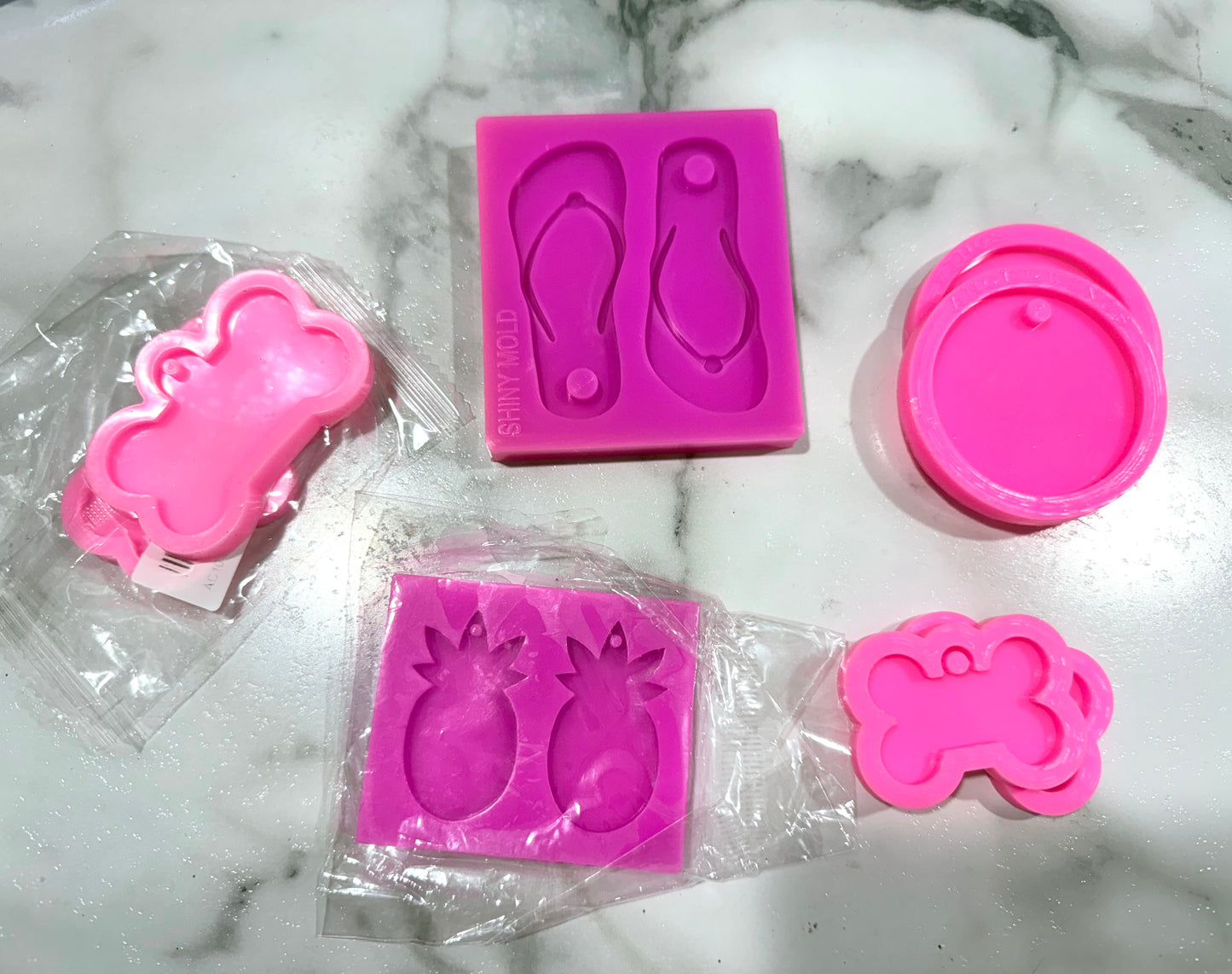 Resin molds, silicone molds, molds for resin, craft molds