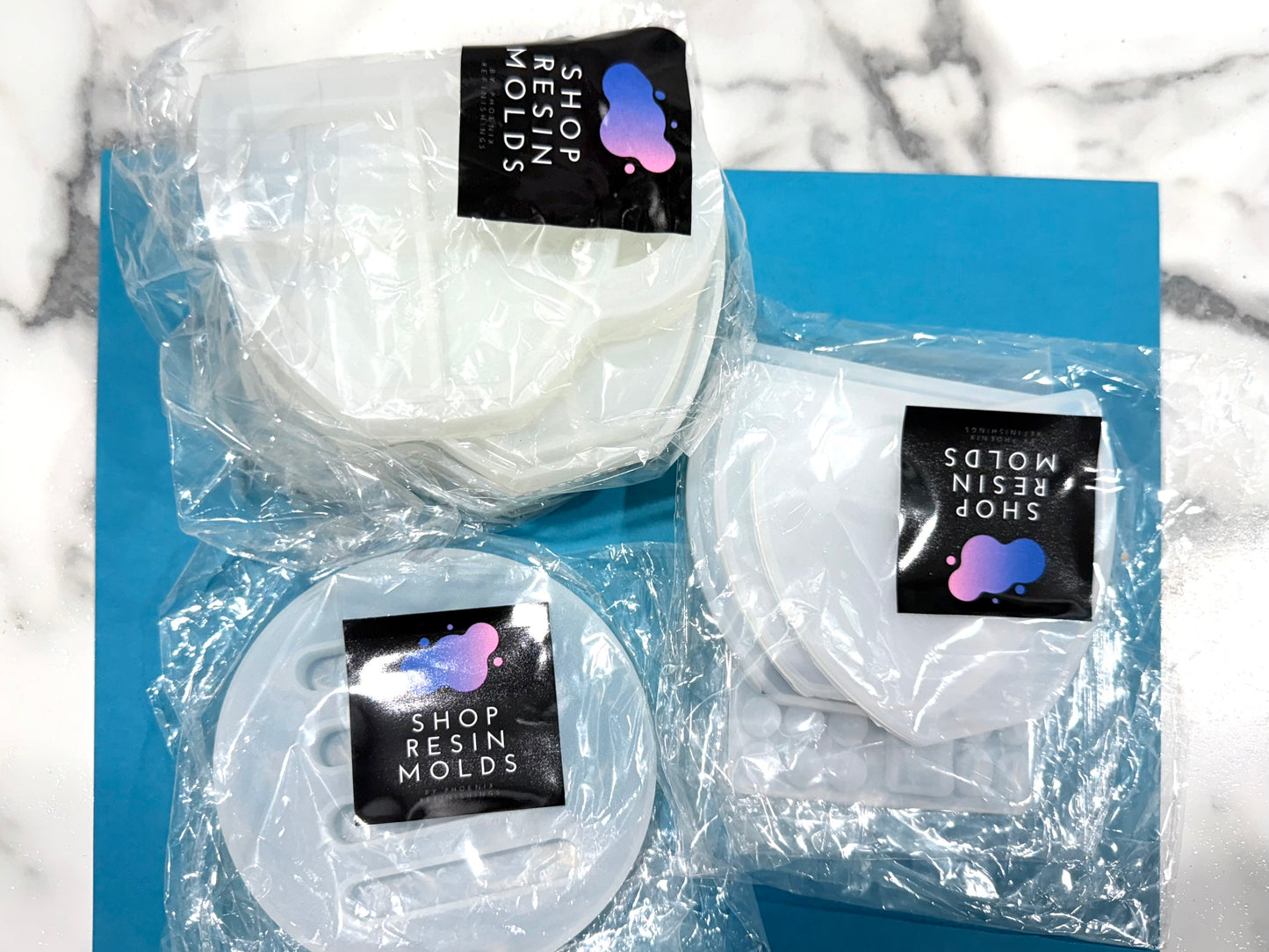 Resin molds, silicone molds, molds for resin, craft molds