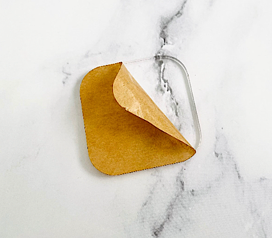 USA flag heart clear acrylic blanks for badge reels with matching vinyl decal, acrylic blank, decal, Independence Day vinyl decal, Independence day acrylic, 4th of july