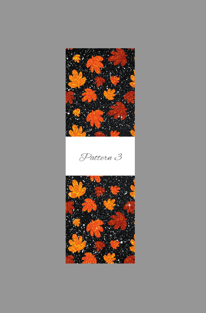 Fall pen wrap vinyl sheet, Fall pen wrap, pen wrap vinyl print sheet, pattern vinyl for pens, pen wrap craft vinyl for Cricut and Silhouette