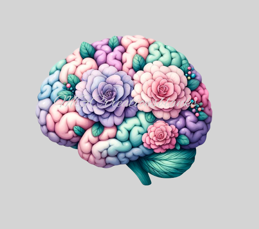 Anatomical Brain clear acrylic blanks for badge reels & vinyl decal, acrylic blank, decal, vinyl decal, brain decal, cast acrylic, brain