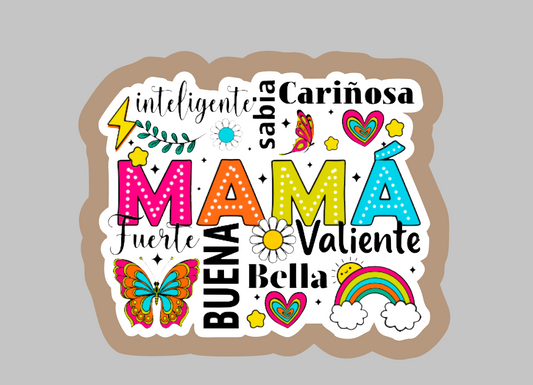 Mama acrylic blanks for badge reels & vinyl decal, acrylic blank, decal, vinyl decal, cast acrylic, mom badge reel, mom decal