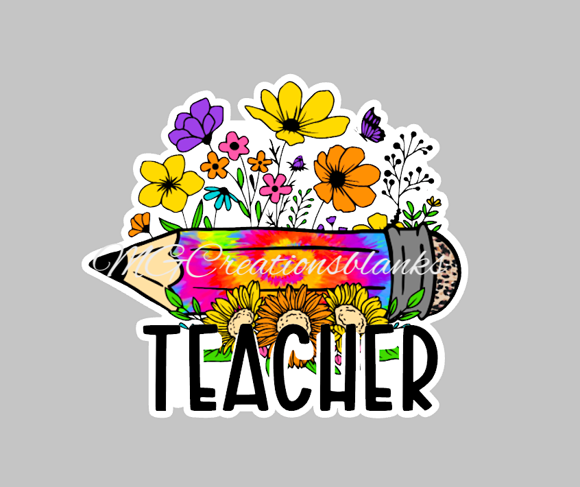 Teacher clear acrylic blanks for badge reels & vinyl decal, acrylic blank, split decal, vinyl decal, cast acrylic, badge reel