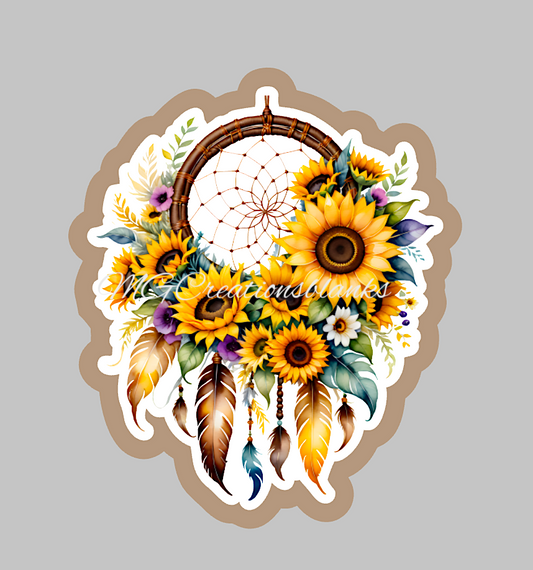 Dreamcatcher acrylic blank for badge reel & vinyl decal, acrylic blank, decal, vinyl decal, cast acrylic, Badge reel, dreamcatcher