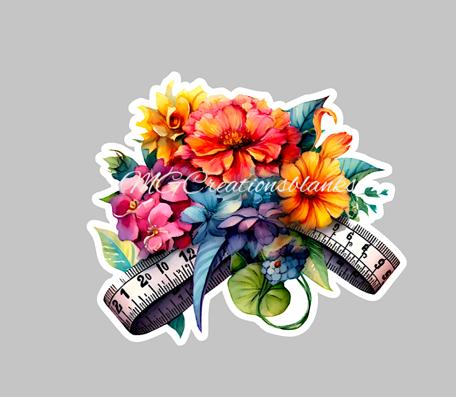 Sewing acrylic blanks for badge reels & vinyl decal, acrylic blank, decal, vinyl decal, cast acrylic, reel, Hippie badge reel