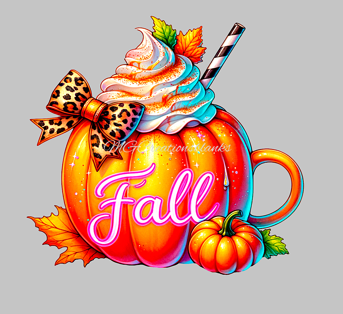 Pumpkin clear acrylic blanks for badge reels with matching vinyl decal, acrylic blank, decal, vinyl decal, Pumpkin, Fall pumpkin acrylic blank