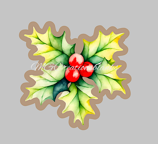 Christmas tree clear acrylic blank for badge reel with matching vinyl decal, acrylic blank, decal, vinyl decal, Christmas tree decal, acrylic, Christmas acrylic blank