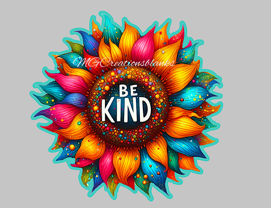 Be kind clear acrylic blanks & vinyl decal, acrylic blank, decal, vinyl decal, cast acrylic, Be kind clear acrylic blank, clear acrylic blank badge reel, acrylic blank