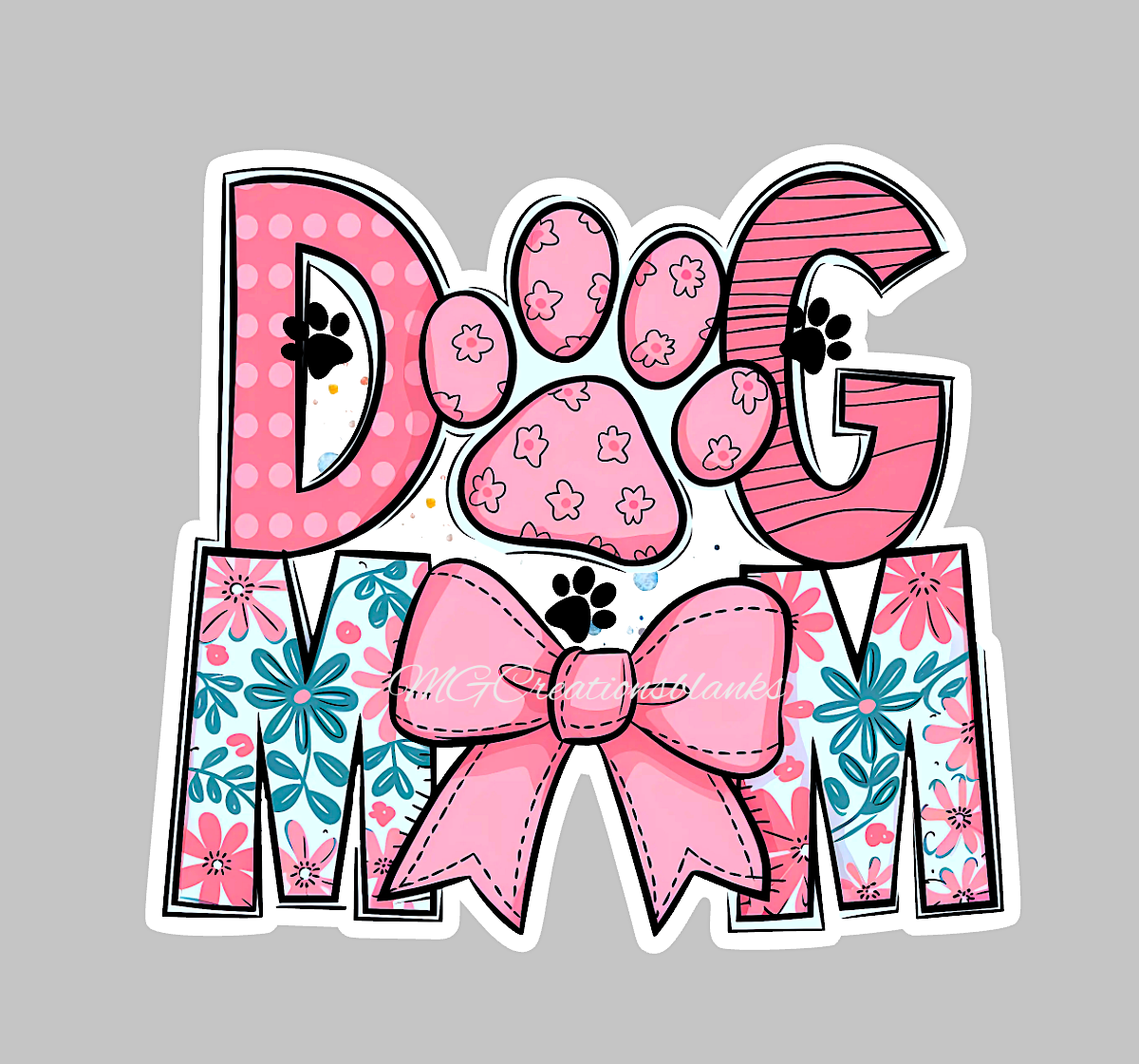 Dog mom acrylic blanks for badge reels & vinyl decal, dog mom acrylic blank, mom vinyl decal, mom cast acrylic, dog mom badge reel