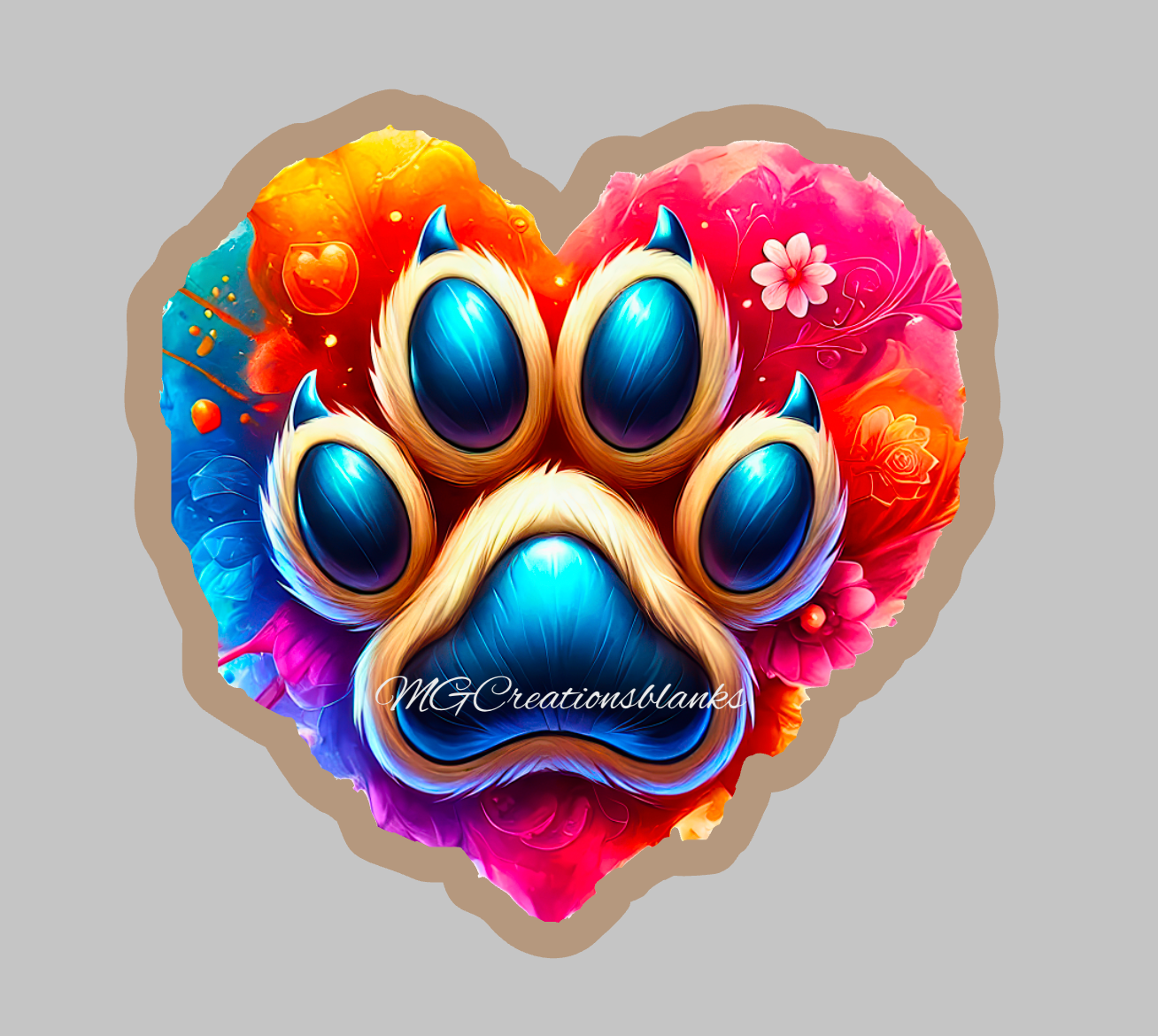 Cat paw acrylic blanks for badge reels & vinyl decal, Cat mom acrylic blank, mom vinyl decal, mom cast acrylic, Cat mom badge reel, cat paw