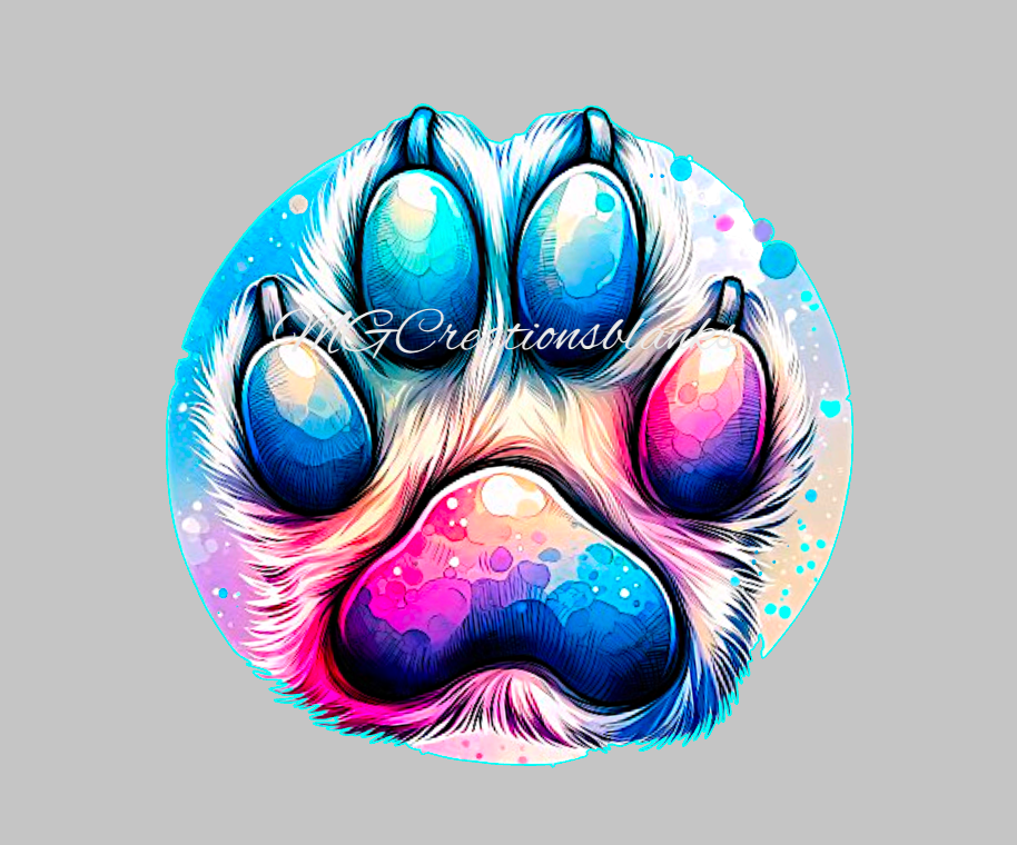 Cat paw acrylic blanks for badge reels & vinyl decal, Cat mom acrylic blank, mom vinyl decal, mom cast acrylic, Cat mom badge reel, cat paw
