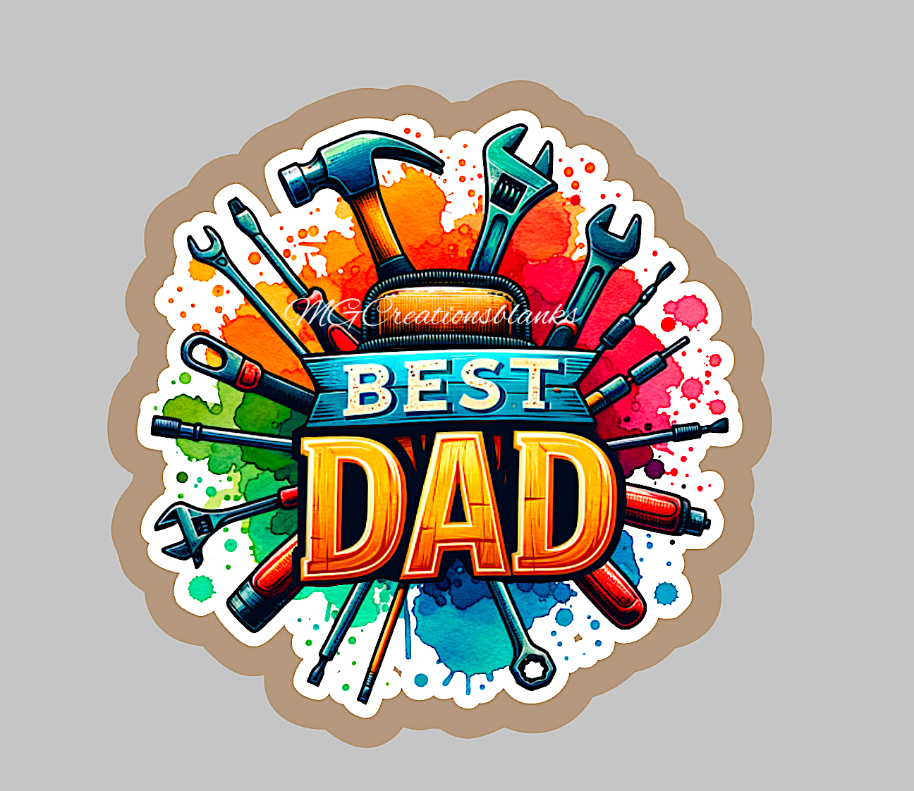 Best Dad acrylic blanks for badge reels & vinyl decal, father acrylic blank, dad vinyl decal, daddy cast acrylic, dad badge reel