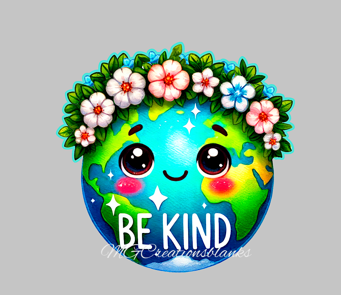 Earth day clear acrylic blanks for badge reels with matching vinyl decal, Earth day acrylic blank, Earth day vinyl decal, Go Earth day it's your day craft blank