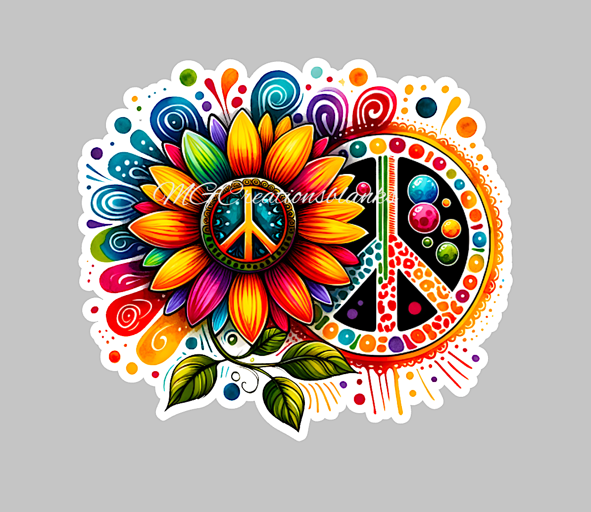 Hippie Soul acrylic blanks for badge reels & vinyl decal, hippie soul acrylic blank, hippie soul vinyl decal, hippie cast acrylic, Hippie badge reel