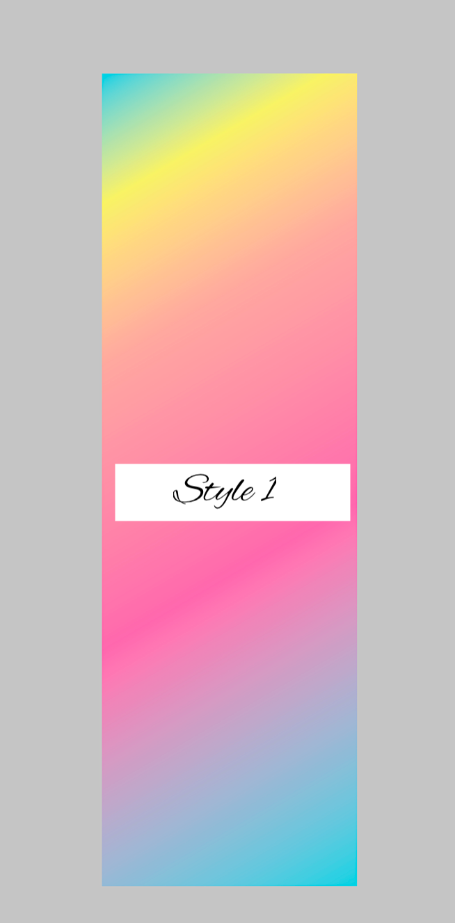 Ombre print pen wrap vinyl sheet, ombre pen wrap, ombre pen wrap vinyl print sheet, multicolored print pattern vinyl for pens, color pen wrap craft vinyl