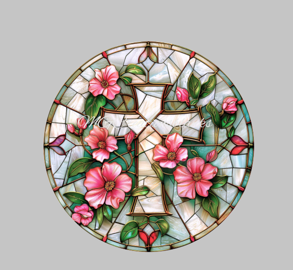Cross acrylic blanks for badge reels & vinyl decal, cross vinyl decal, cross cast acrylic, cross badge reel