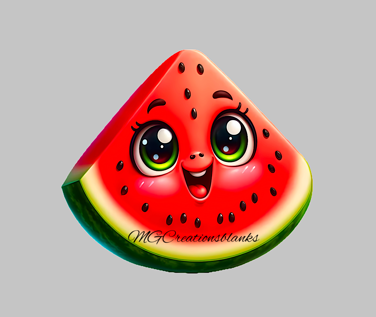 Watermelon acrylic blank for badge reel & vinyl decal, Watermelon acrylic blank, Watermelon decal, cast acrylic, Watermelon Badge reel, Watermelon