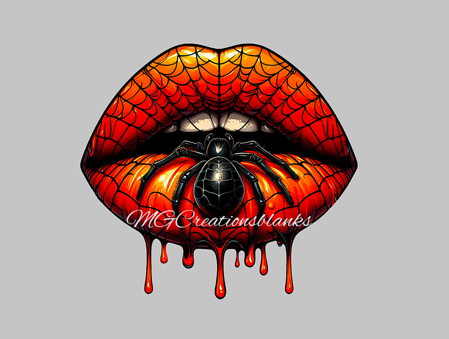 Halloween spider clear acrylic blanks for badge reels with matching vinyl decal, happy halloween acrylic blank, spider vinyl decal, Halloween season, happy halloween acrylic blank, Halloween spider