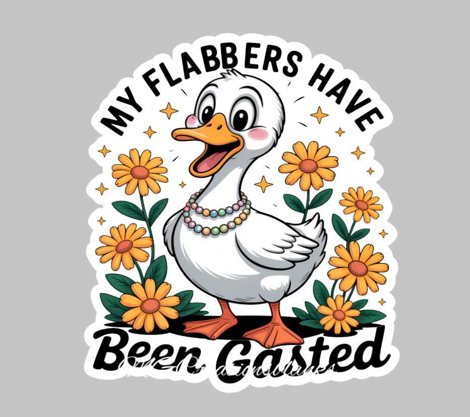 My flabbers have been gasted clear acrylic blanks & vinyl decal, My flabbers have been gasted acrylic blank, motivational DIY blank, inspirational craft blank