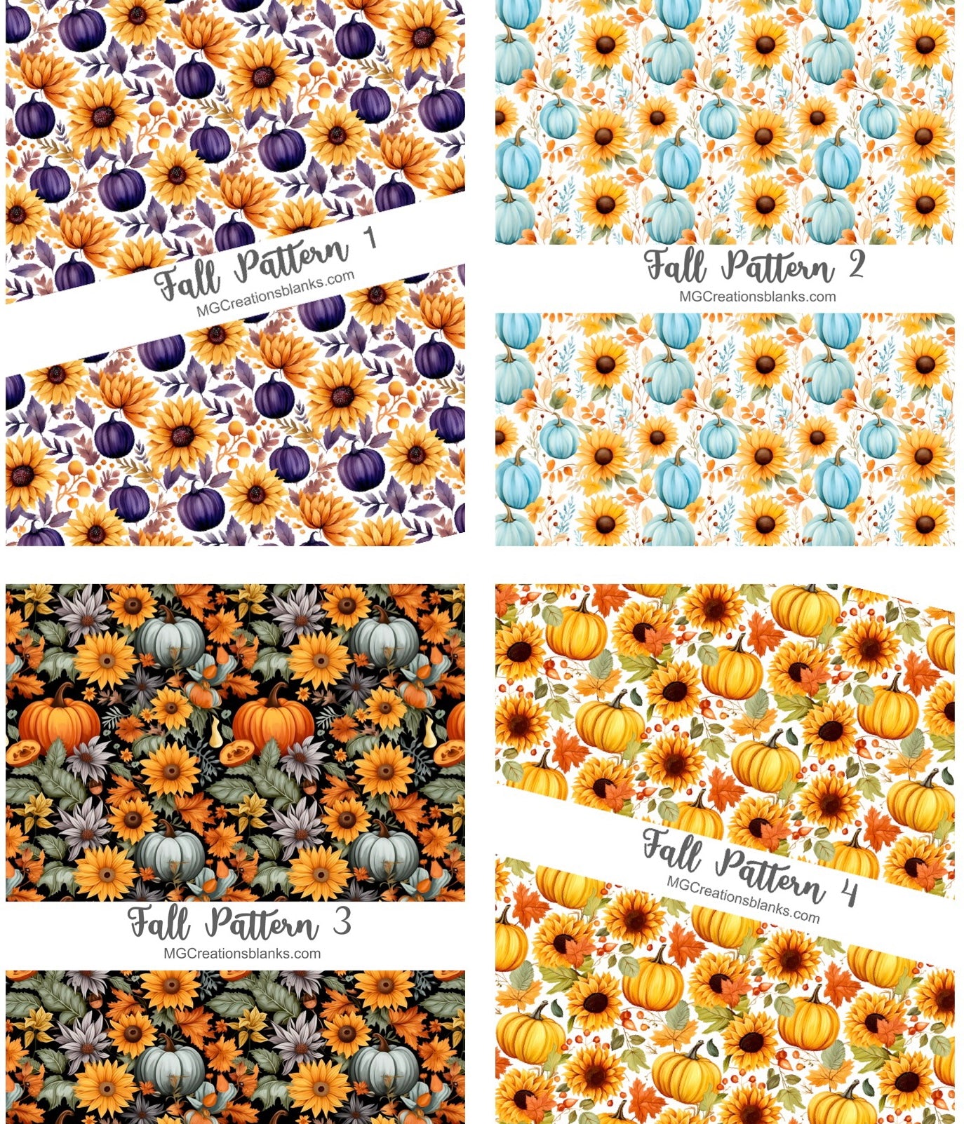 Fall craft vinyl sheets, vinyl print sheets, pattern vinyl pattern vinyl for badge reel and keychain, craft vinyl for Cricut and Silhouette