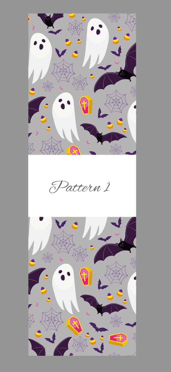 Halloween pen wrap vinyl sheet, Halloween pen wrap, pen wrap vinyl print sheet, pattern vinyl for pens, pen wrap craft vinyl for Cricut and Silhouette