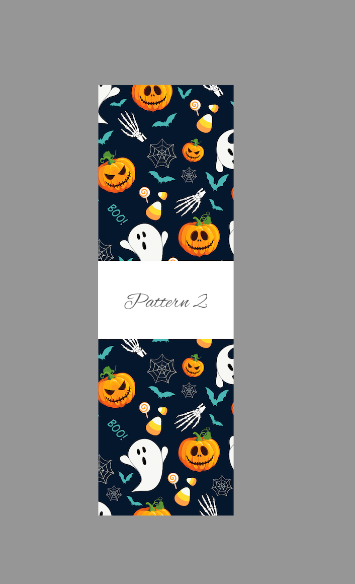 Halloween pen wrap vinyl sheet, Halloween pen wrap, pen wrap vinyl print sheet, pattern vinyl for pens, pen wrap craft vinyl for Cricut and Silhouette