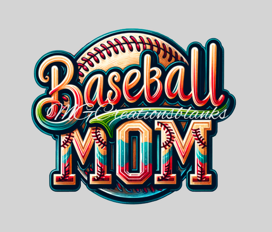 Baseball mom acrylic blanks for badge reels & vinyl decal, acrylic blank, decal, vinyl decal, cast acrylic, reel, baseball badge reel