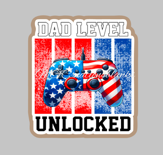 Dad acrylic blanks for badge reels & vinyl decal, father acrylic blank, decal, vinyl decal, dad decal, daddy cast acrylic, badge reel