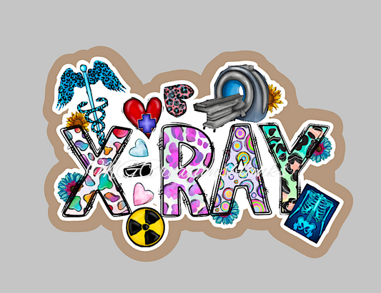 Xrays acrylic blanks for badge reels & vinyl decal, acrylic blank, decal, vinyl decal, cast acrylic, reel, Nurse badge reel, X-rays reel