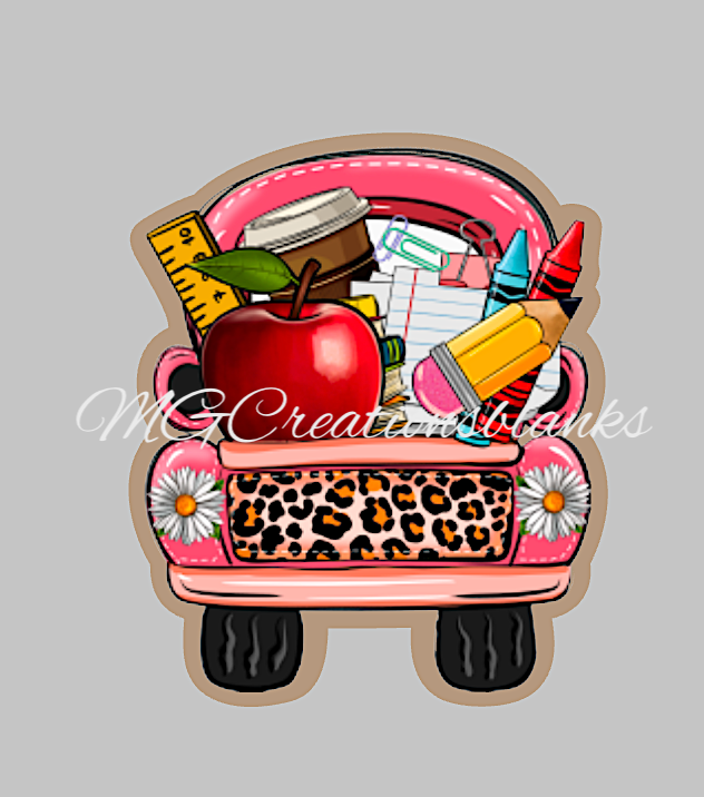 Teacher clear acrylic blanks for badge reels & vinyl decal, acrylic blank, split decal, vinyl decal, cast acrylic, badge reel