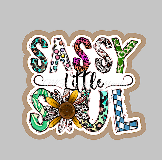 Sassy Soul acrylic blank for badge reel & vinyl decal, acrylic blank, decal, vinyl decal, cast acrylic, Badge reel, Sassy Soul blank