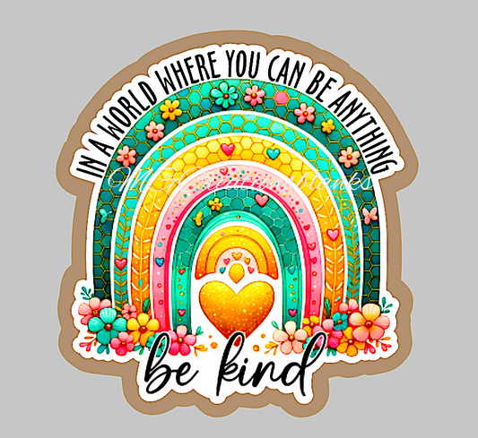 Be kind clear acrylic blanks & vinyl decal, acrylic blank, decal, vinyl decal, cast acrylic, Be kind clear acrylic blank,  clear acrylic blank badge reel, acrylic blank