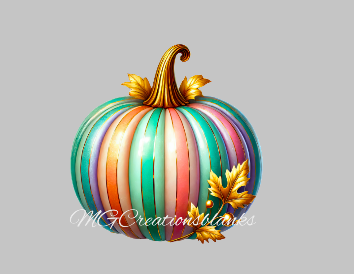 Fall pumpkin clear acrylic blanks for badge reels with matching vinyl decal, pumpkin acrylic blank,pumpkin vinyl decal, Pumpkin, fall