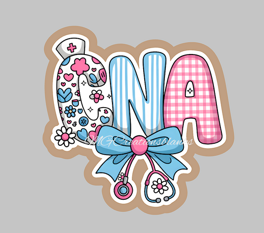 Certified nurse assistant acrylic blank for badge reels & vinyl decal, CNA acrylic blank, CNA cast acrylic, reel, CNA badge reel, CNA