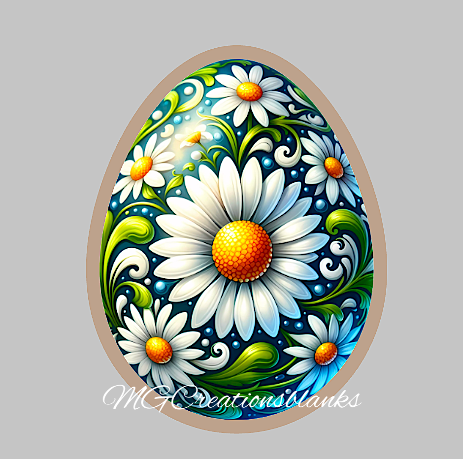 Easter egg clear acrylic blanks for badge reels with vinyl decal, Easter acrylic blank, Easter egg DIY craft blank