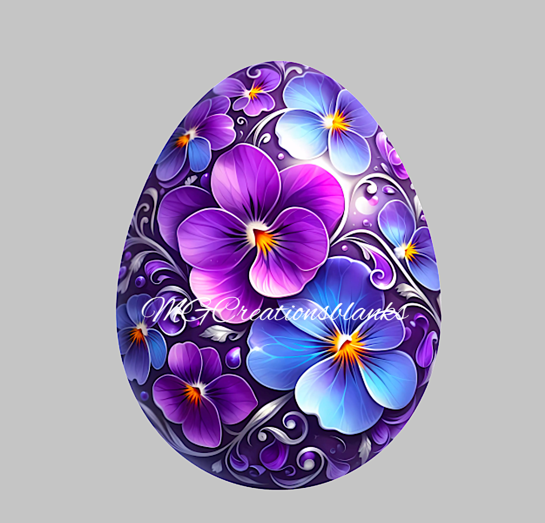 Easter egg clear acrylic blanks for badge reels with vinyl decal, Easter acrylic blank, Easter egg DIY craft blank