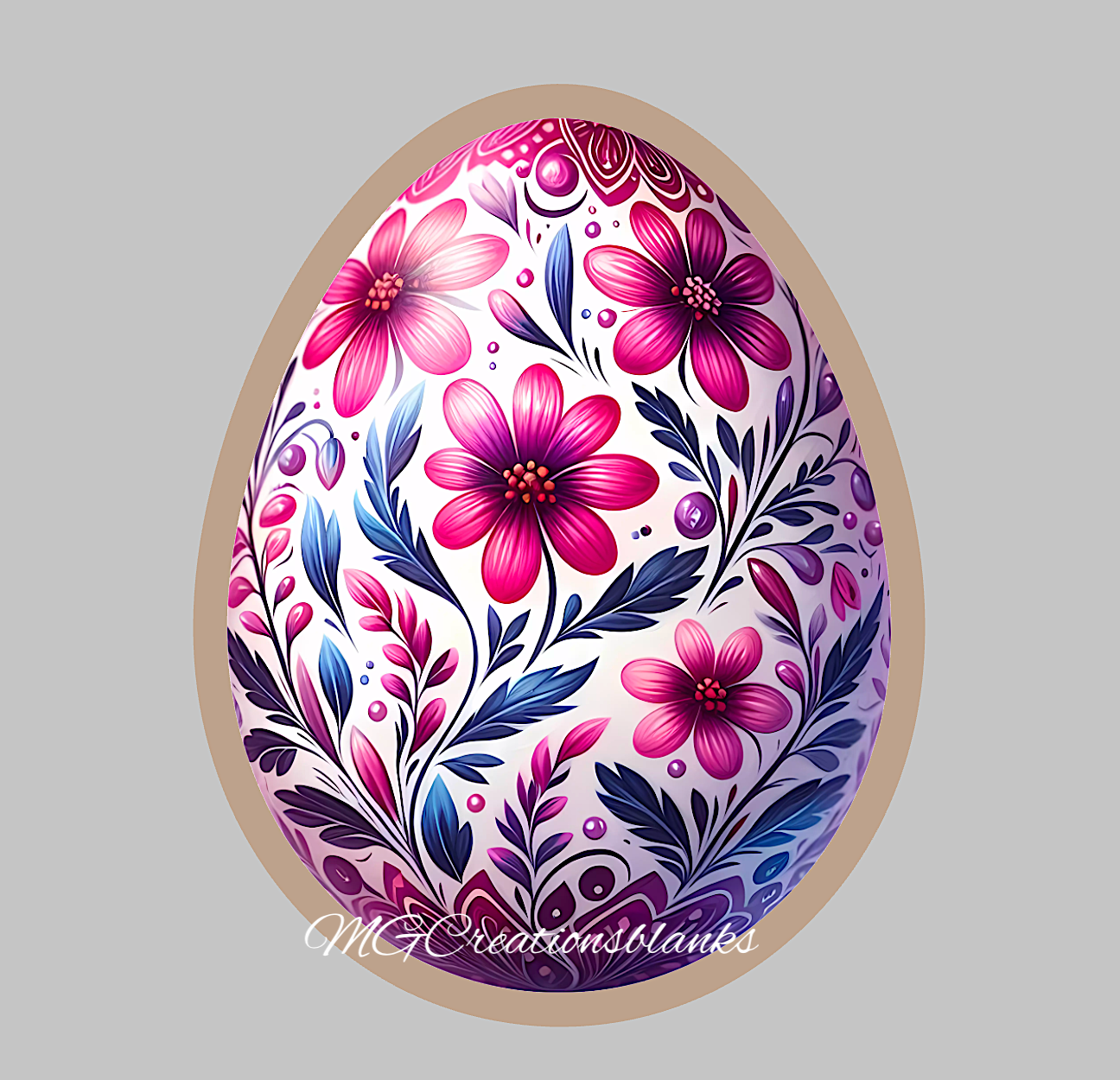 Easter egg clear acrylic blanks for badge reels with vinyl decal, Easter acrylic blank, Easter egg DIY craft blank