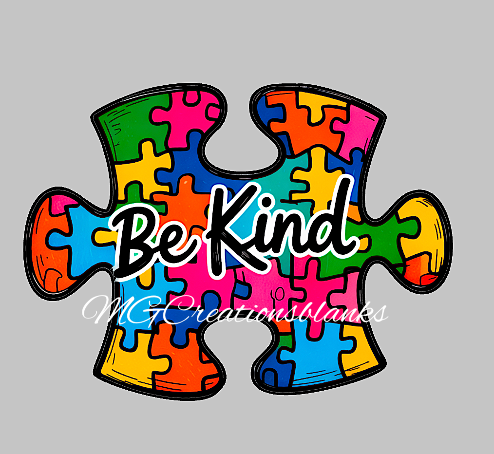 Autism awareness clear acrylic blanks & vinyl decal, Autism awareness DIY acrylic blank, autism badge reel supplies, autism craft acrylic blank