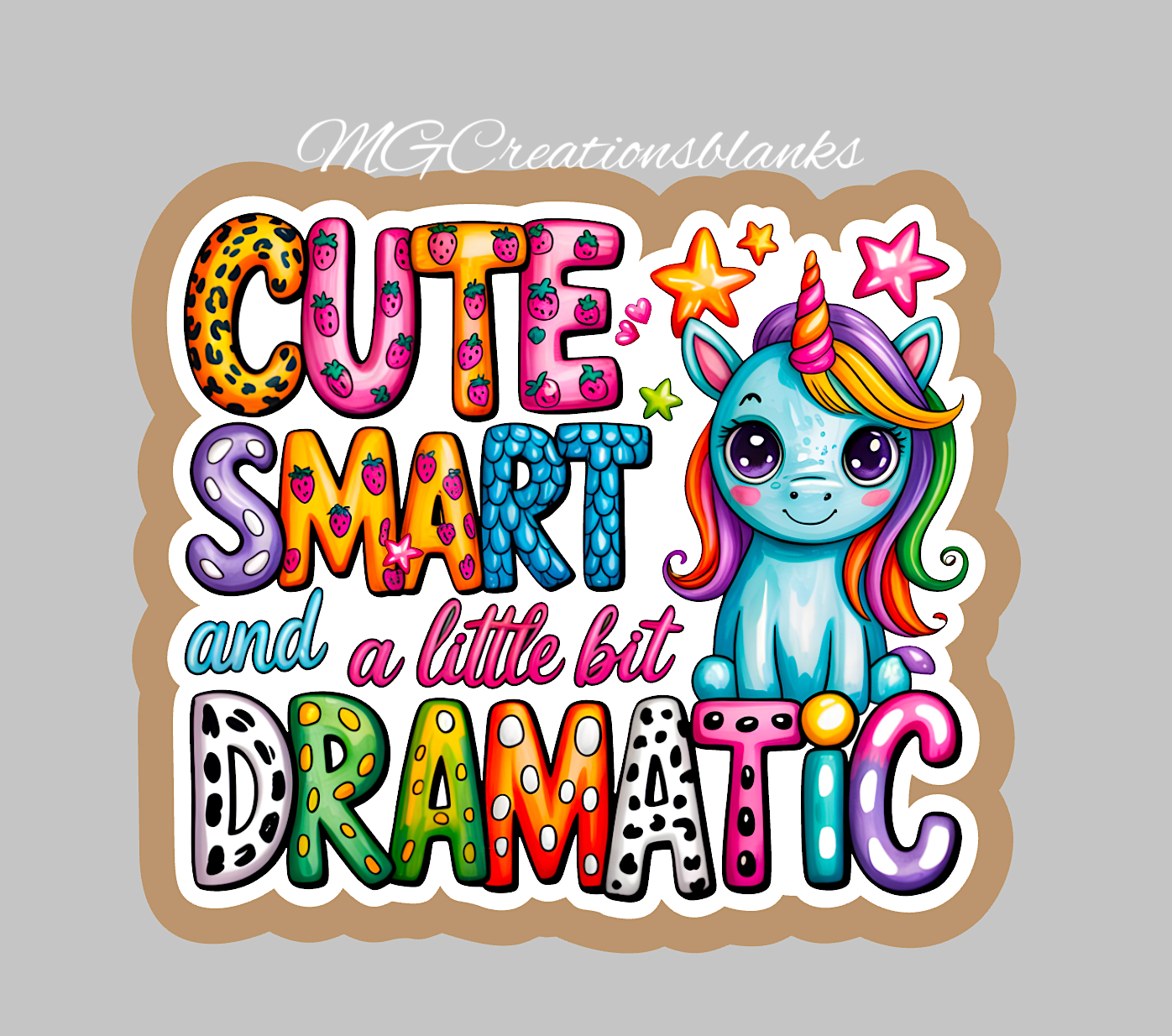 Cute, smart, and a little dramatic clear acrylic blanks & vinyl decal, dramatic DIY acrylic blank, sarcasm craft blanks for badge reel