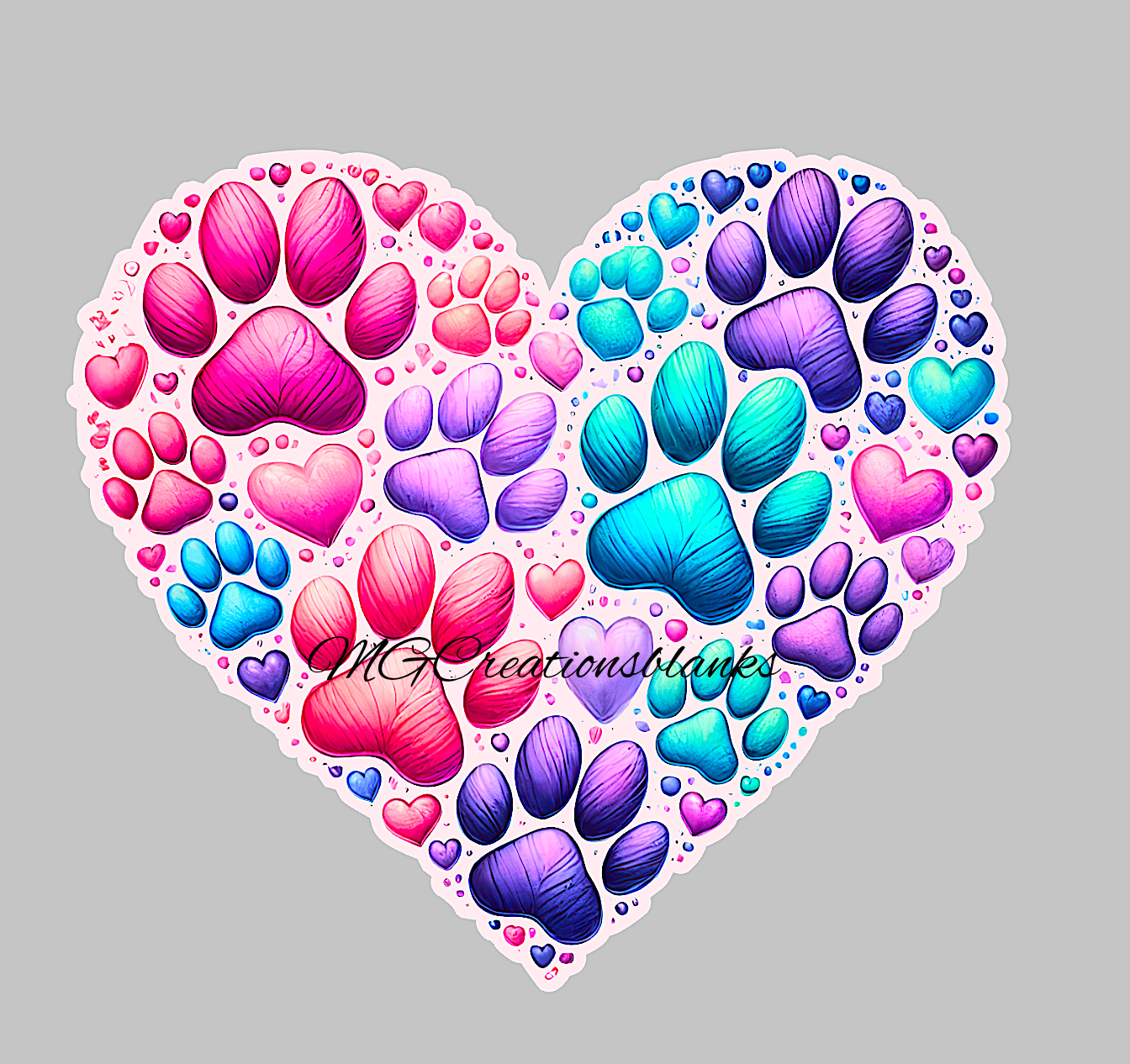 Paw acrylic blanks for badge reels & vinyl decal, Fur mom acrylic blank, fur mama craft acrylic, dog paw, cat paw