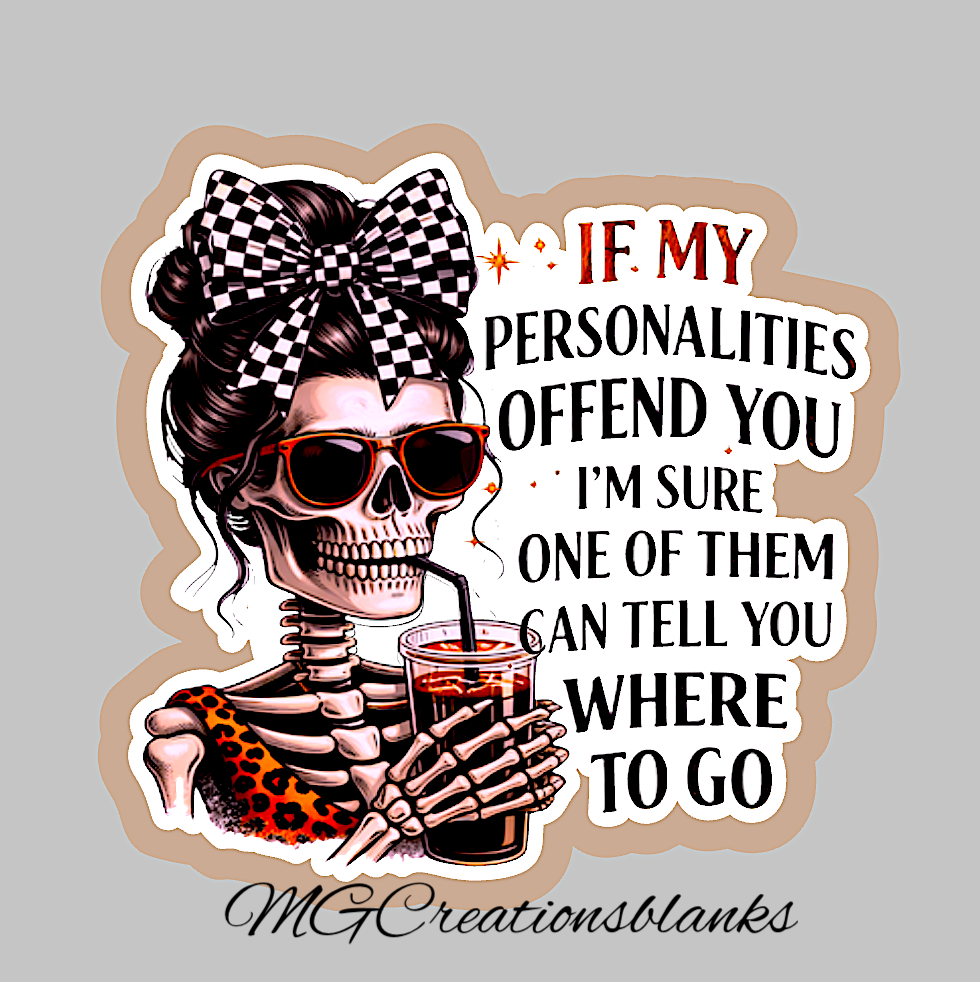 Attitude clear acrylic blanks & vinyl decal, attitude acrylic blank, sarcasm DIY craft acrylic blank, badge reel, acrylic blank