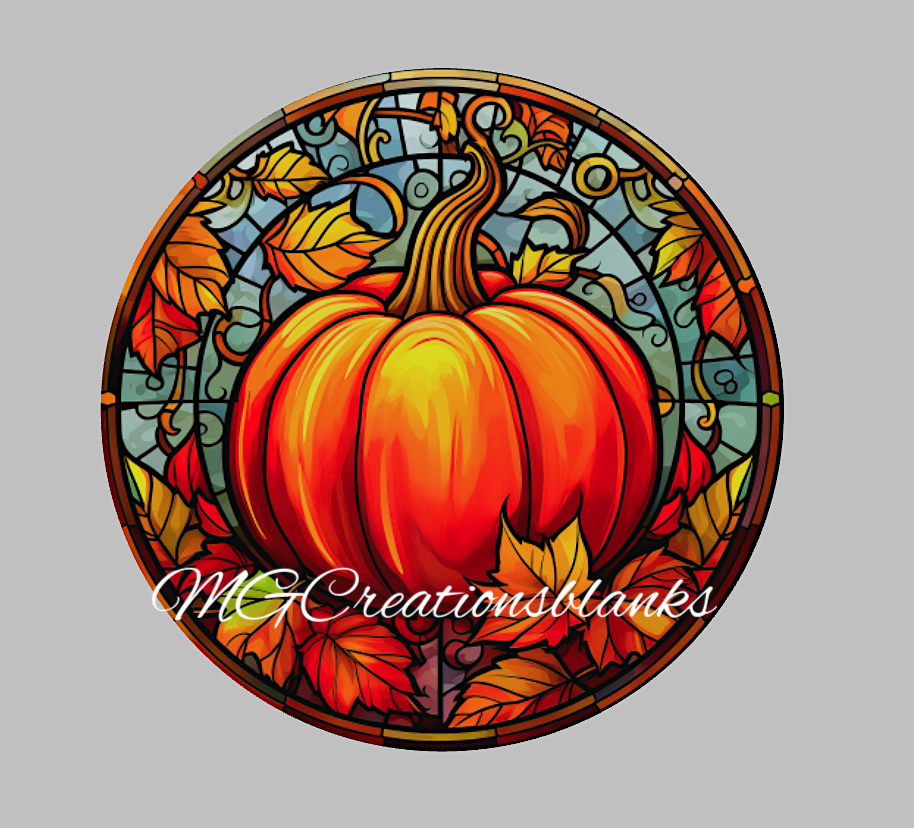 Fall pumpkin clear acrylic blank for badge reels with vinyl decal, pumpkin acrylic blank, Pumpkin DIY blank blank
